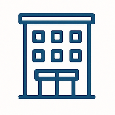 icono de un edificio de varias plantas